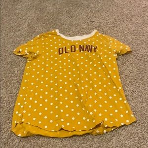 Yellow women’s oldnavy shirt